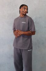 Core Classic White Fox Oversized Tee Volcanic
